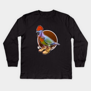 Dr.Bird Kids Long Sleeve T-Shirt
